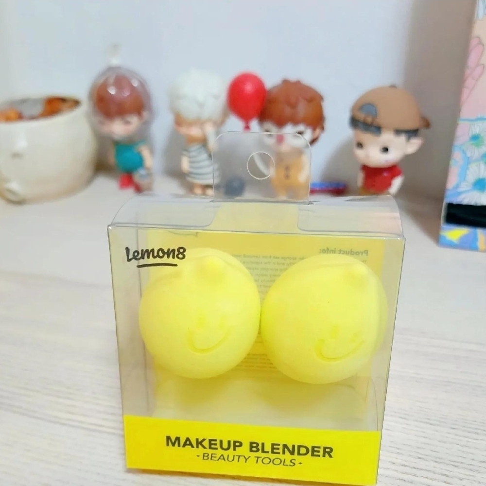 Lemon Yellow Makeup Brushes & Tools Set